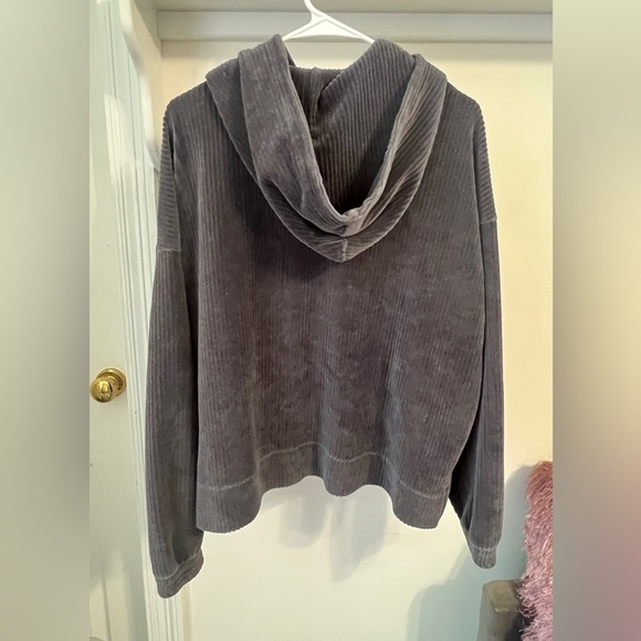 Aerie Groove On Velour Hoodie - Picture 6 of 6